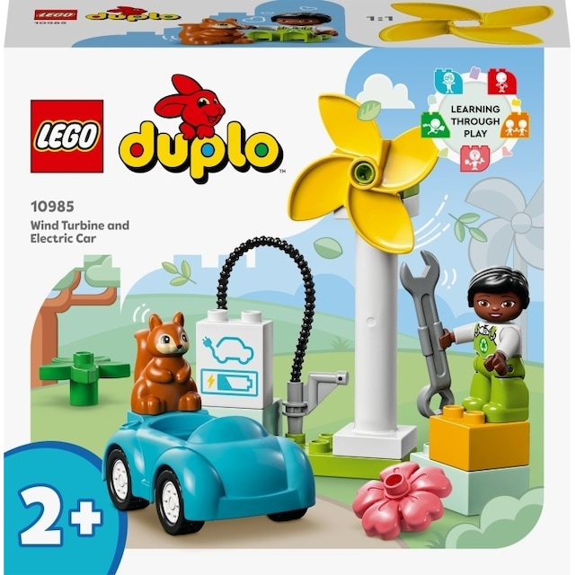 LEGO DUPLO Town 10985 - Wind Turbine and Electric Car