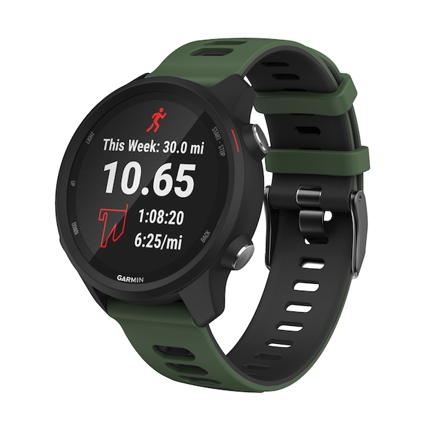 Garmin Forerunner 245 / 645 / Vivoactive / Vivomove armbånd silikone Grøn