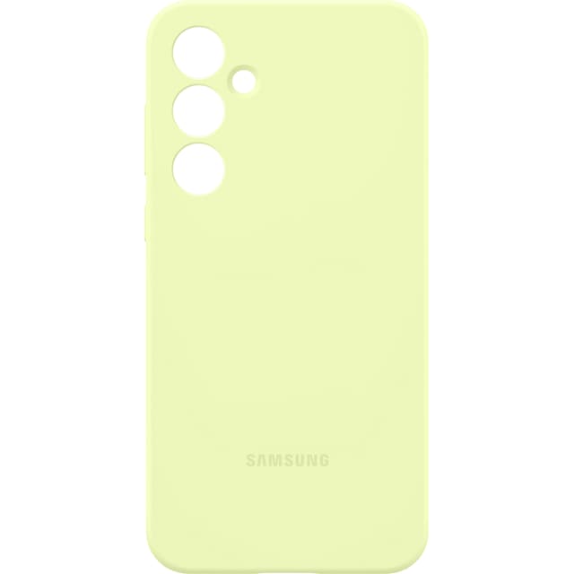 Samsung Galaxy A55 5G Silicone etui (lime)