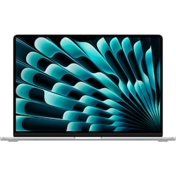 MacBook Air 15 2024 M3/16GB/512GB (Sølv)