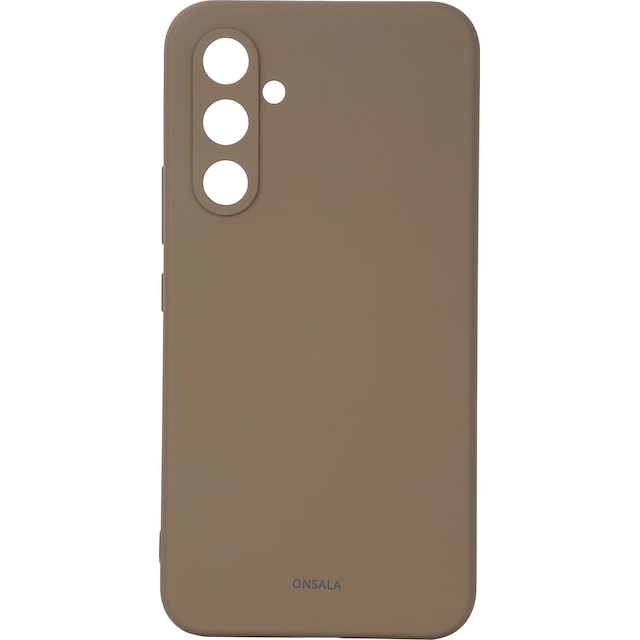Onsala Samsung Galaxy A55 5G silikone etui (brun)
