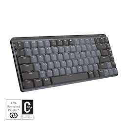 Logitech MX Mechanical Mini trådløst tastatur (graphite)
