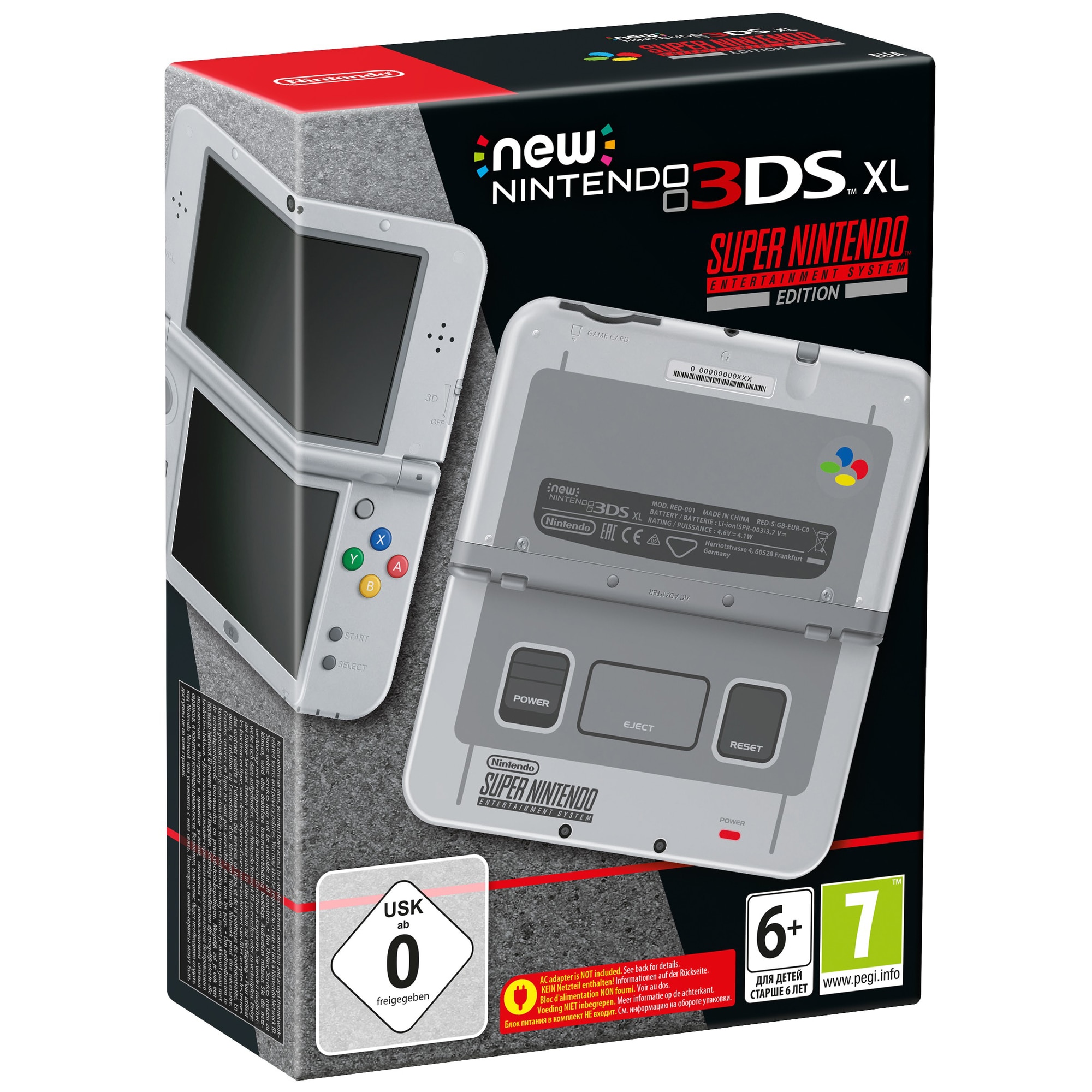New Nintendo 3DS XL spillekonsol SNES edition | Elgiganten
