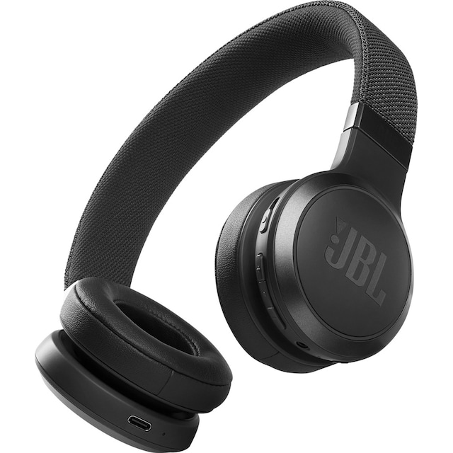 JBL LIVE 460NC trådløse on-ear høretelefoner (sort)