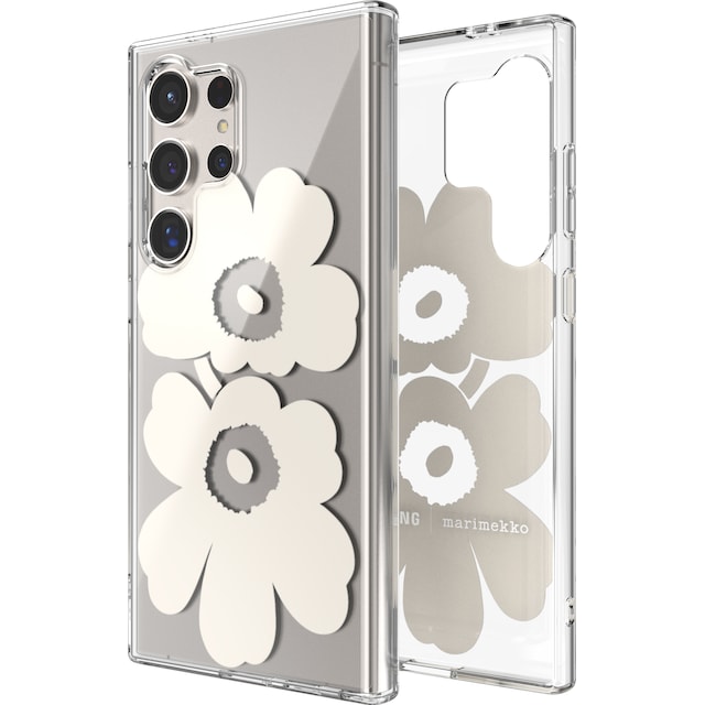 Samsung Galaxy S24 Ultra Marimekko Dobbeltlags etui (beige)