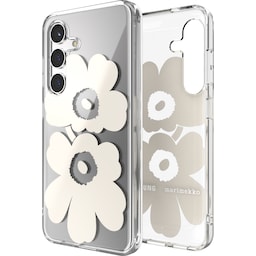 Samsung Galaxy S24 Marimekko Dobbeltlags etui (beige)