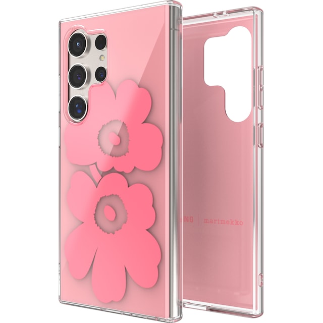 Samsung Galaxy S24 Ultra Marimekko Dobbeltlags etui (pink)
