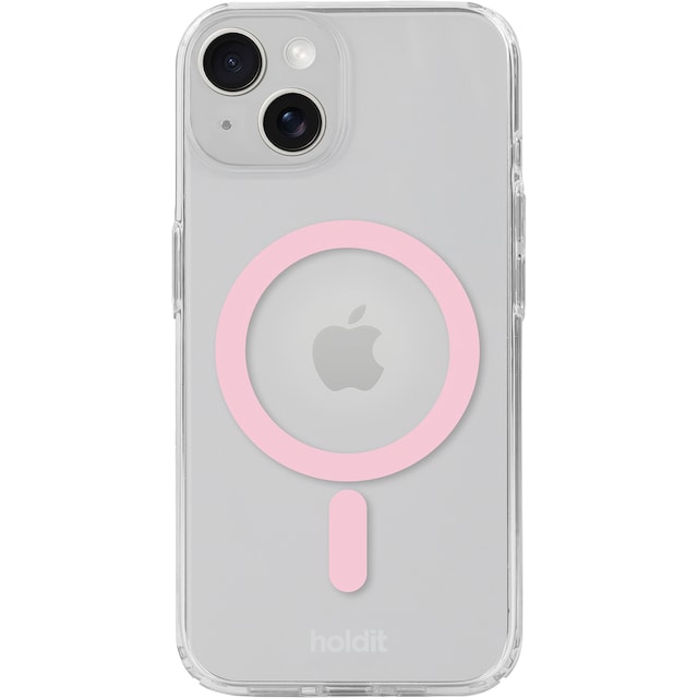 Holdit iPhone 15/14/13 MagSafe-cover (pink)