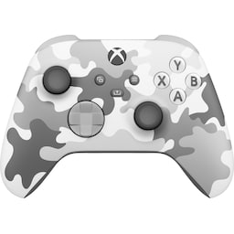 Xbox Arctic Camo controller (hvid/grå camouflage)