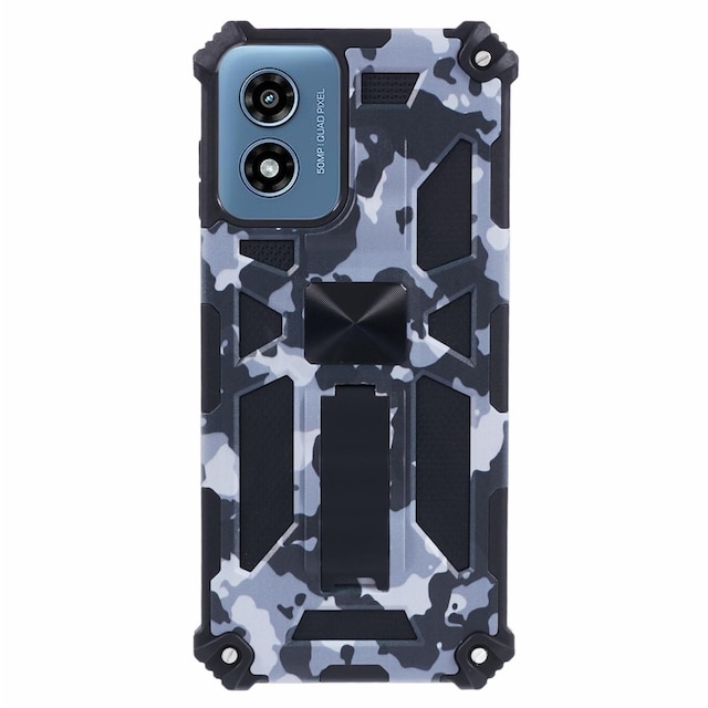 Til Motorola Moto G Play (2024) Case Cover Back With Stand