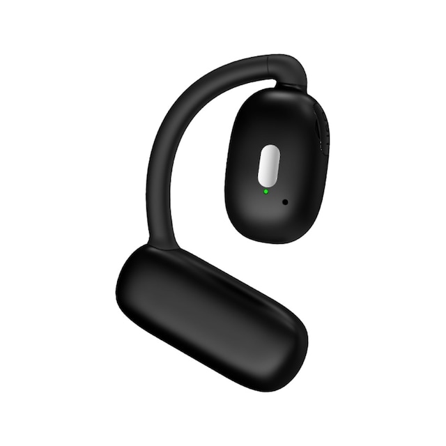Single Ear Hook Hovedtelefon Bluetooth 5.4 Stereo - Sort
