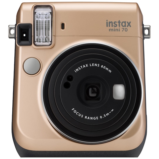 Fujifilm Instax mini 70 kompaktkamera (guld) | Elgiganten