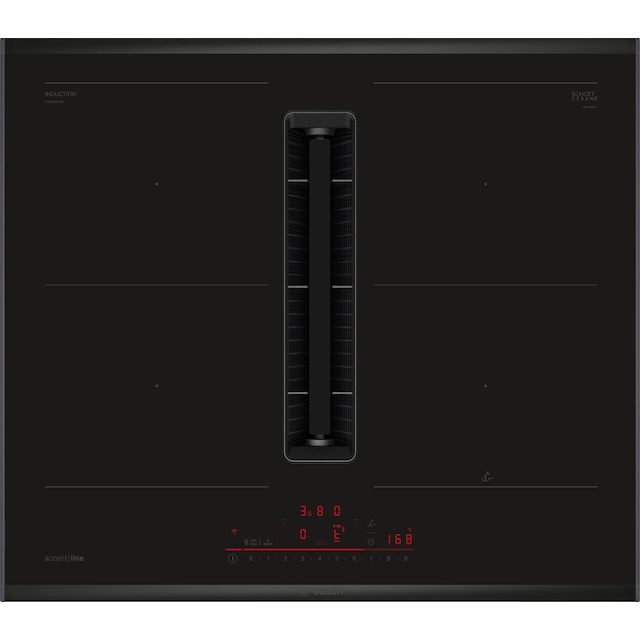Bosch Kogeplade med integreret emhætte PVQ695H26E