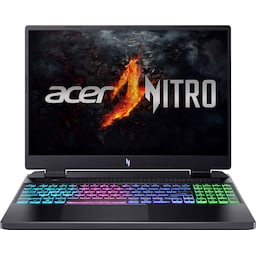 Acer Nitro 16 R7-7HS/16/512/4060/165Hz 16" bærbar gaming computer