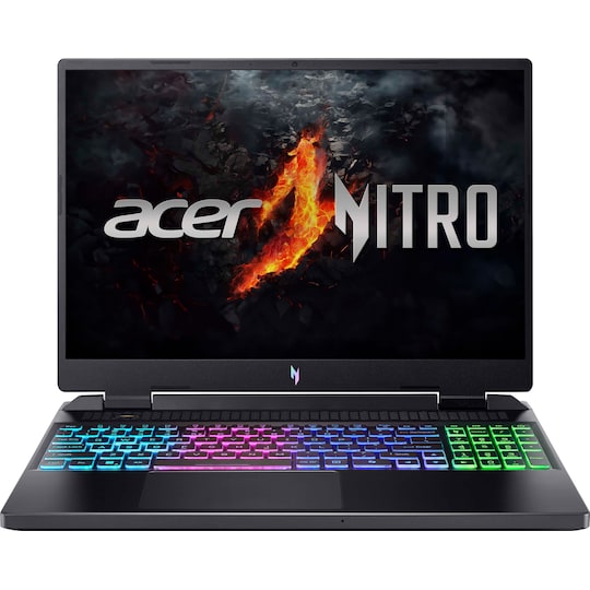 Acer Nitro 16 R7-7HS/16/512/4060/165Hz 16" bærbar gaming computer