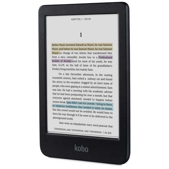 Kobo Clara Colour e-bogslæser 16 GB (sort)