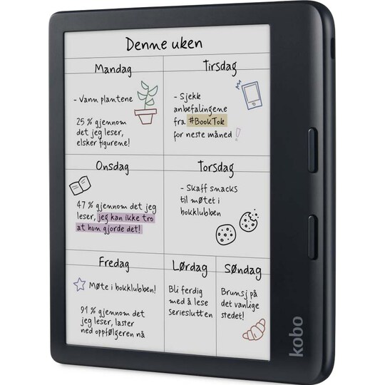 Kobo Libra Colour e-bogslæser 32 GB (sort)