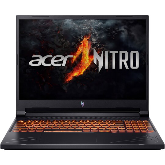 Acer Nitro V16 R5-8H/16/512GB/3050/165Hz 16" bærbar gaming computer