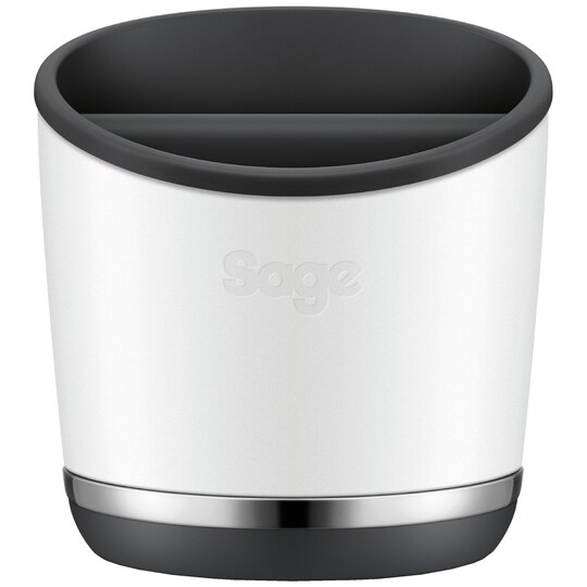 Sage kaffegrums knock box SEA501SST0ZEU1 (havsalt hvid)