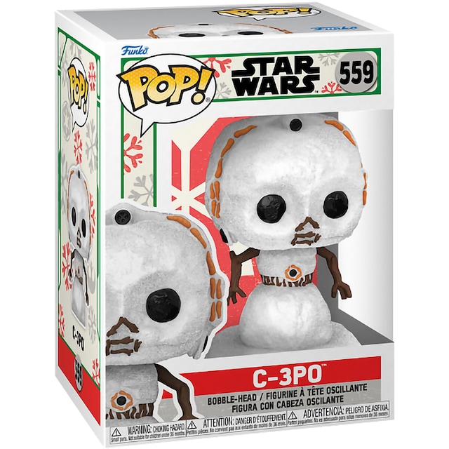 Funko Pop! Vinyl Star Wars Holiday C3PO Snemand-figur