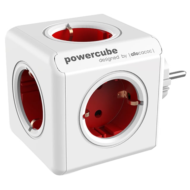 PowerCube Original stikdåse 1100RDDEORPC (rød)