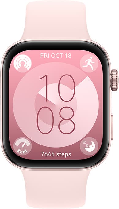 Huawei Watch Fit 3 Sportsur (lyserød)