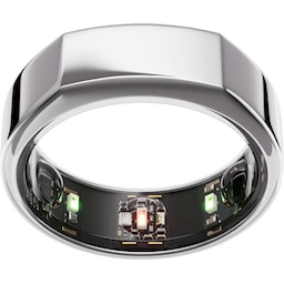 Oura-ring Gen3 Heritage smart-ring størrelse 7 (sølv)