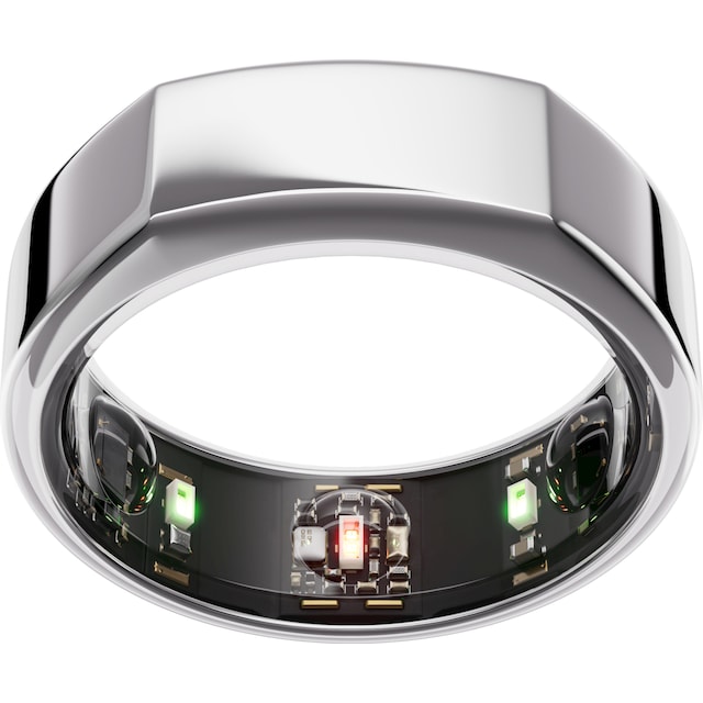 Oura-ring Gen3 Heritage smart-ring størrelse 7 (sølv)