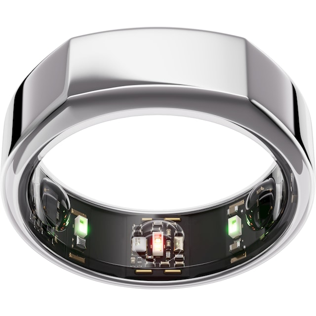 Oura Ring Gen3 Heritage Smart Ring størrelse 9 (sølv)