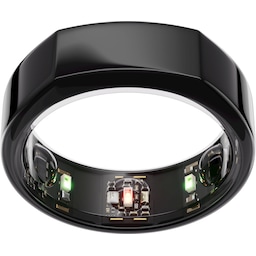 Oura-ring Gen3 Heritage smart-ring størrelse 7 (sort)