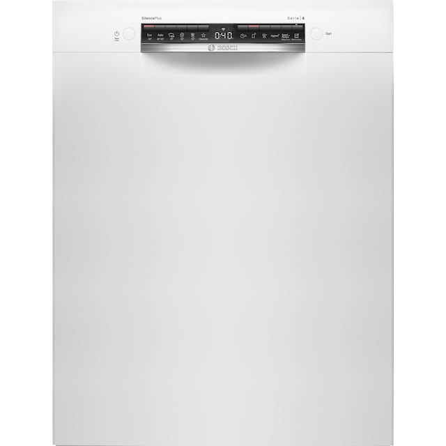 Bosch serie 4 opvaskemaskine SMU4HKW72S Hvid