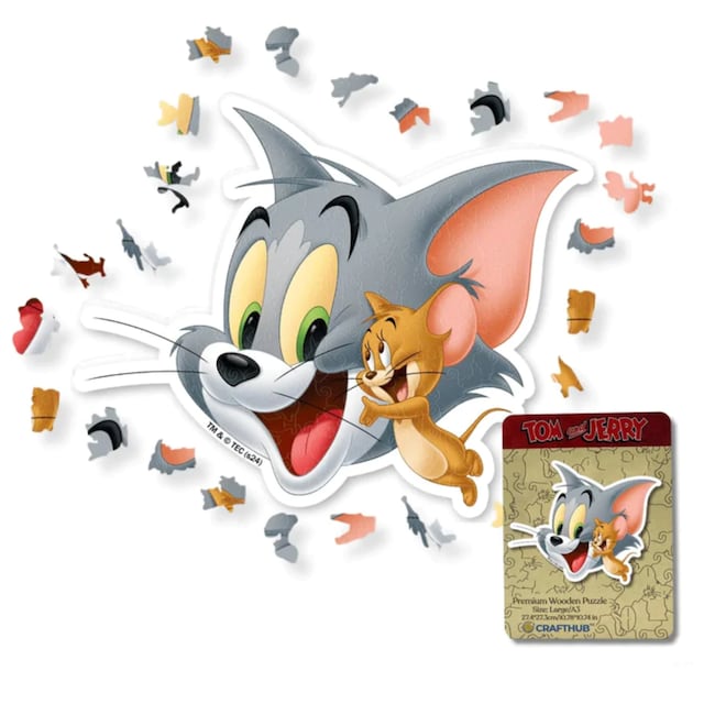 Crafthub Tom & Jerry puslespil (Joyful)