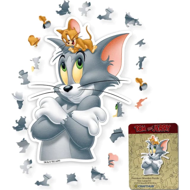 Crafthub Tom & Jerry puslespil (United)