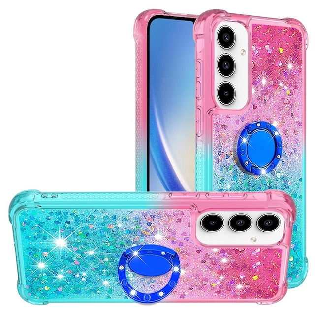 YB Quicksand Series-8 til Samsung Galaxy A35 TPU Cover Glitter