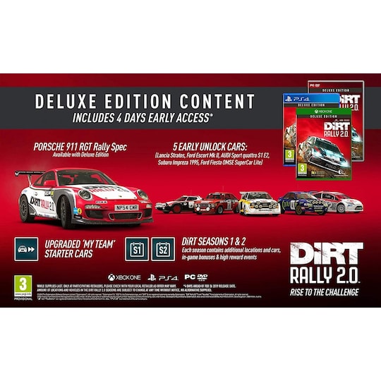 DiRT Rally 2.0 Edition - PS4 | Elgiganten