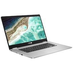 Asus Chromebook C523 15,6" FHD bærbar computer (sølv/sort)