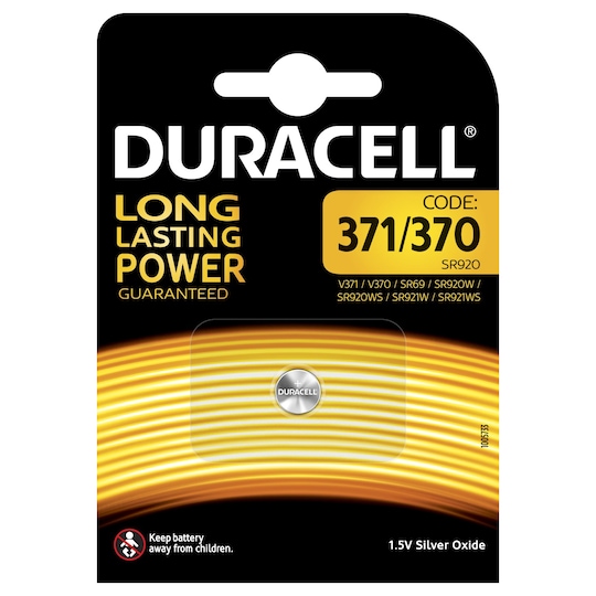 Duracell batteri til ure 371/370 | Elgiganten