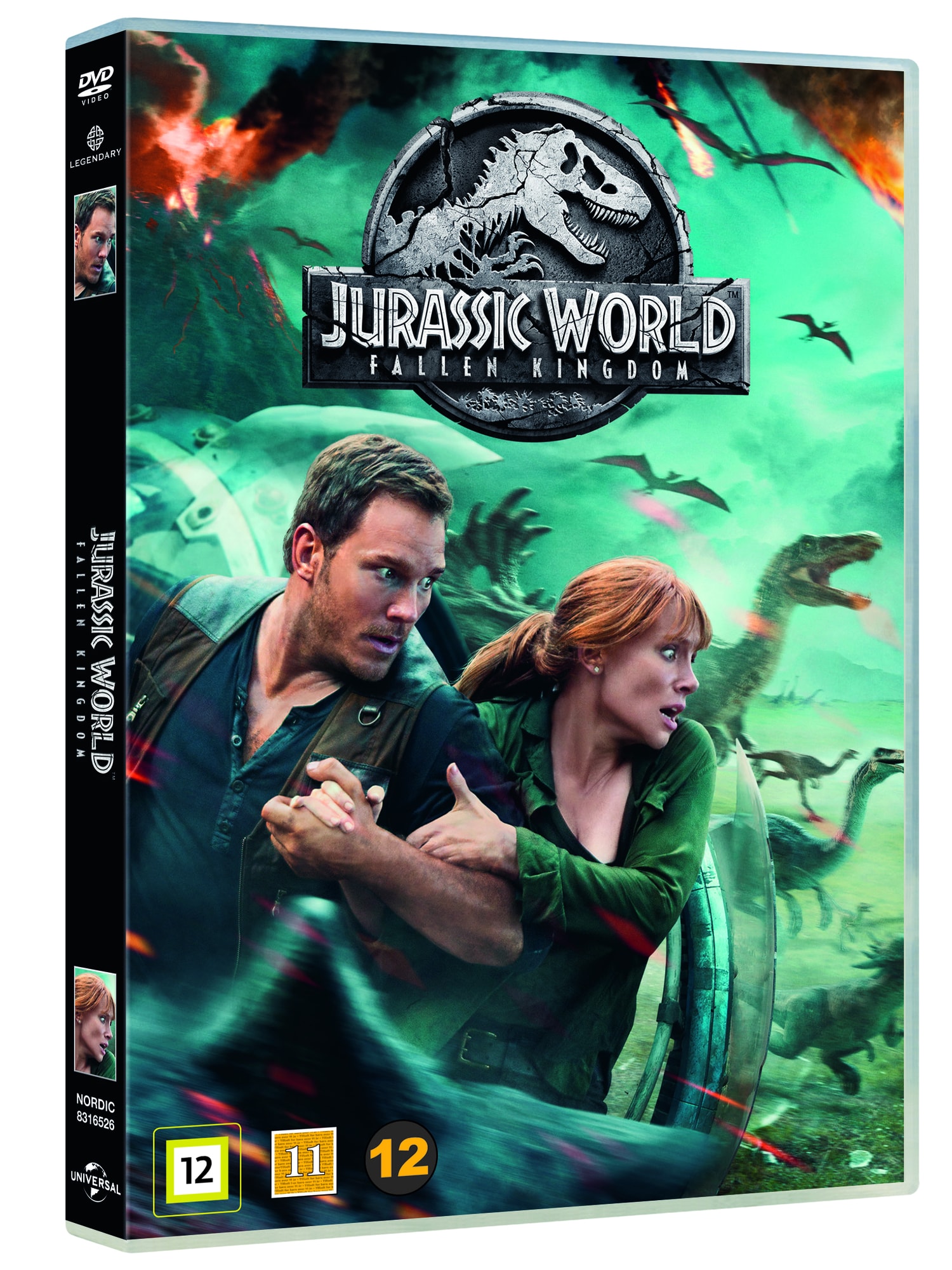 Jurassic world fallen kingdom (dvd) | Elgiganten