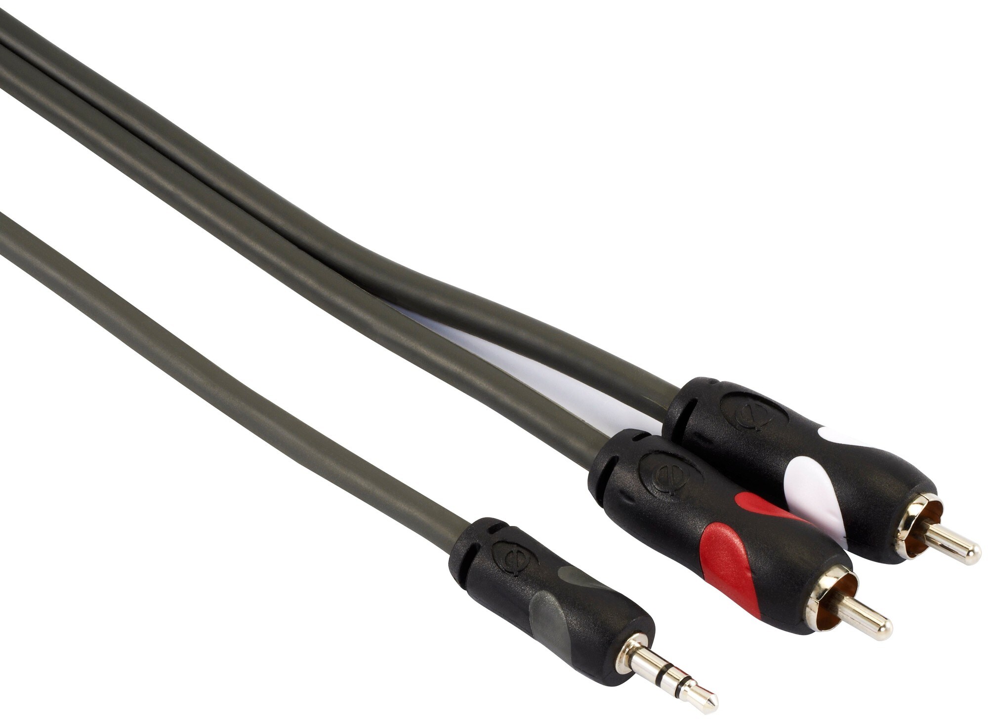 Sandstrøm 3,5 mm - RCA audio kabel 1 meter S103R11X | Elgiganten