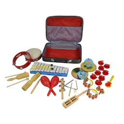 Bryce multi percussion set with 17 parts and box