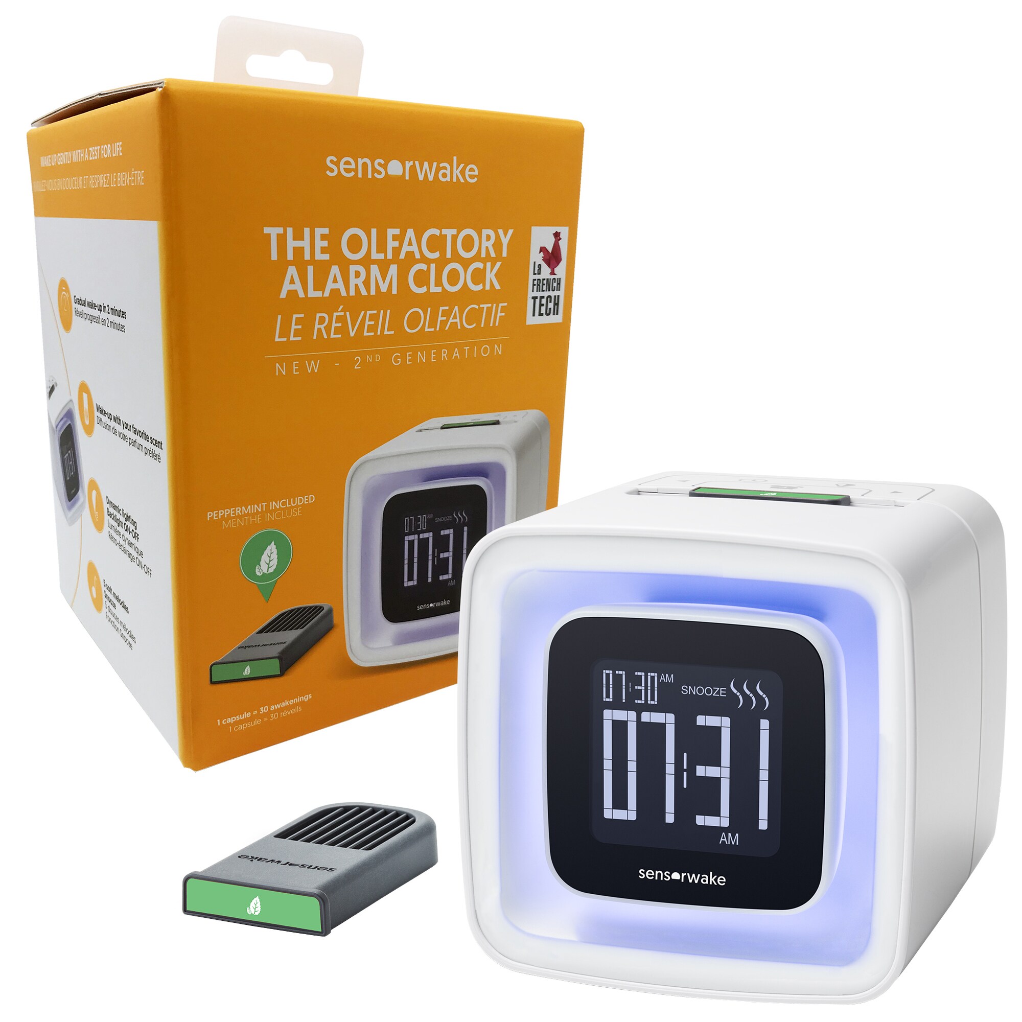 Bescent Sensorwake 2 olfaktorisk vækkeur | Elgiganten