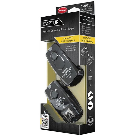 Hähnel Captur fjernbetjening og flash trigger til Sony DSLR-kameraer |  Elgiganten