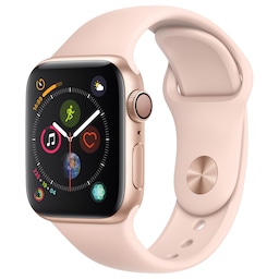 Apple Watch Series 4 40mm (guld alu/pink sand sportsrem)