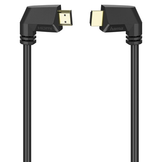 Hama High Speed vinklet HDMI-HDMI kabel (1,5 m) | Elgiganten