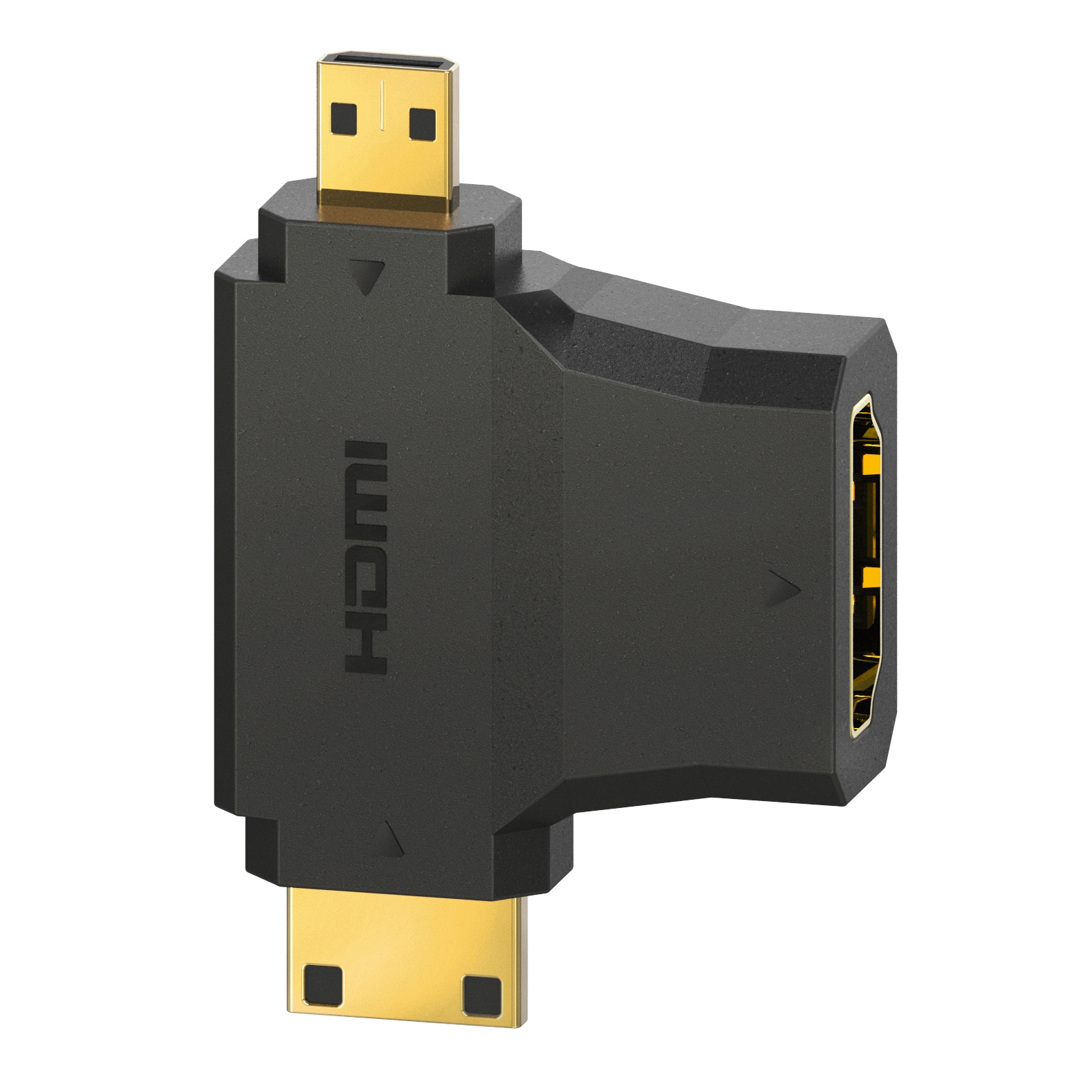 organisere heroisk Fleksibel Hama HDMI - HDMI Mini og HDMI micro adapter | Elgiganten