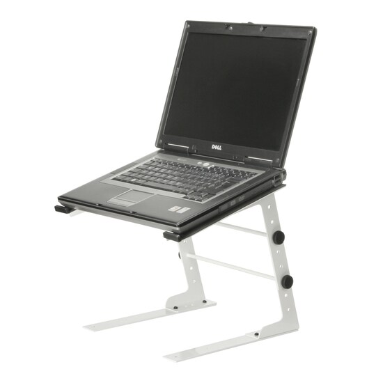 Laptop stativ med bord beslag, hvid | Elgiganten