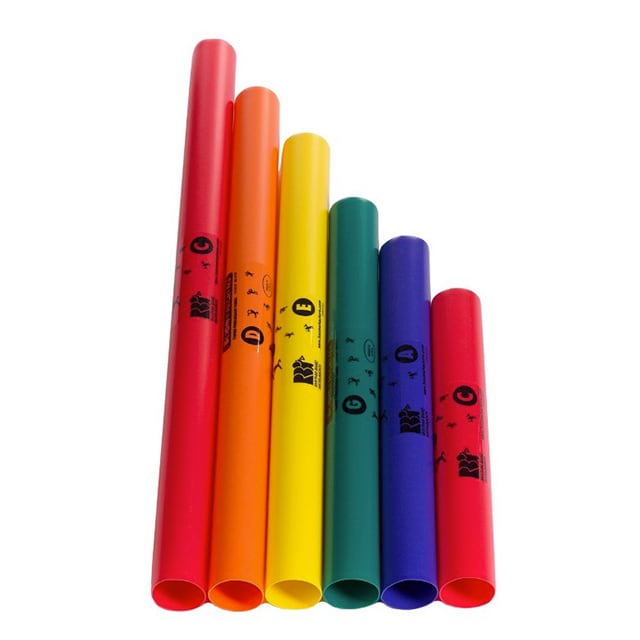 Boomwhackers - sæt med 6