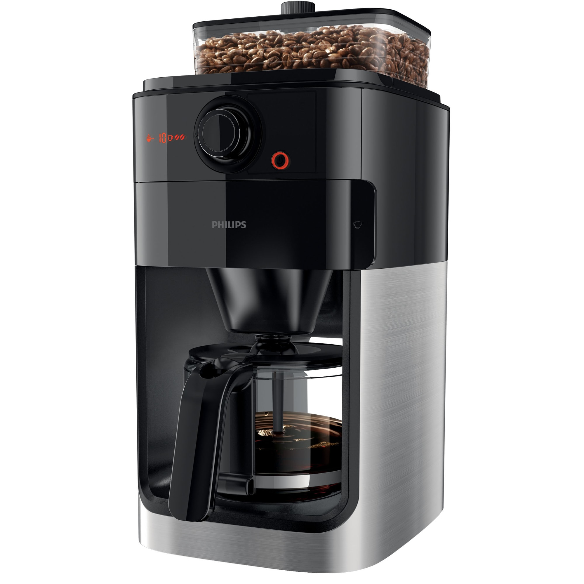 Philips Grind & Brew kaffemaskine HD7767/00 | Elgiganten