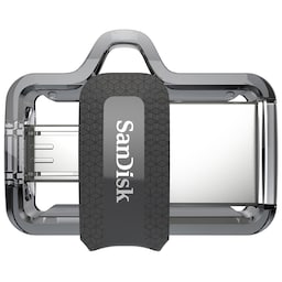 SanDisk Ultra Dual USB 3.0 USB-stik 128 GB