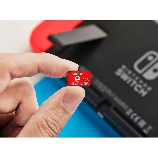 SanDisk MicroSDXC kort til Nintendo Switch 128 GB | Elgiganten